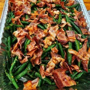Garlic Bacon Green Beans — Roger That Bbq © 2024 Rogerthat.com © 2025