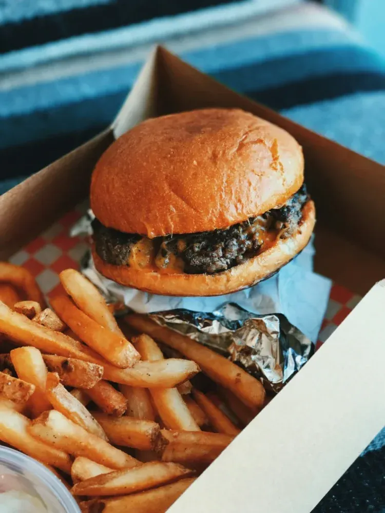 Burger Fries In Catering Box.webp Rtbbqnation.com © 2025