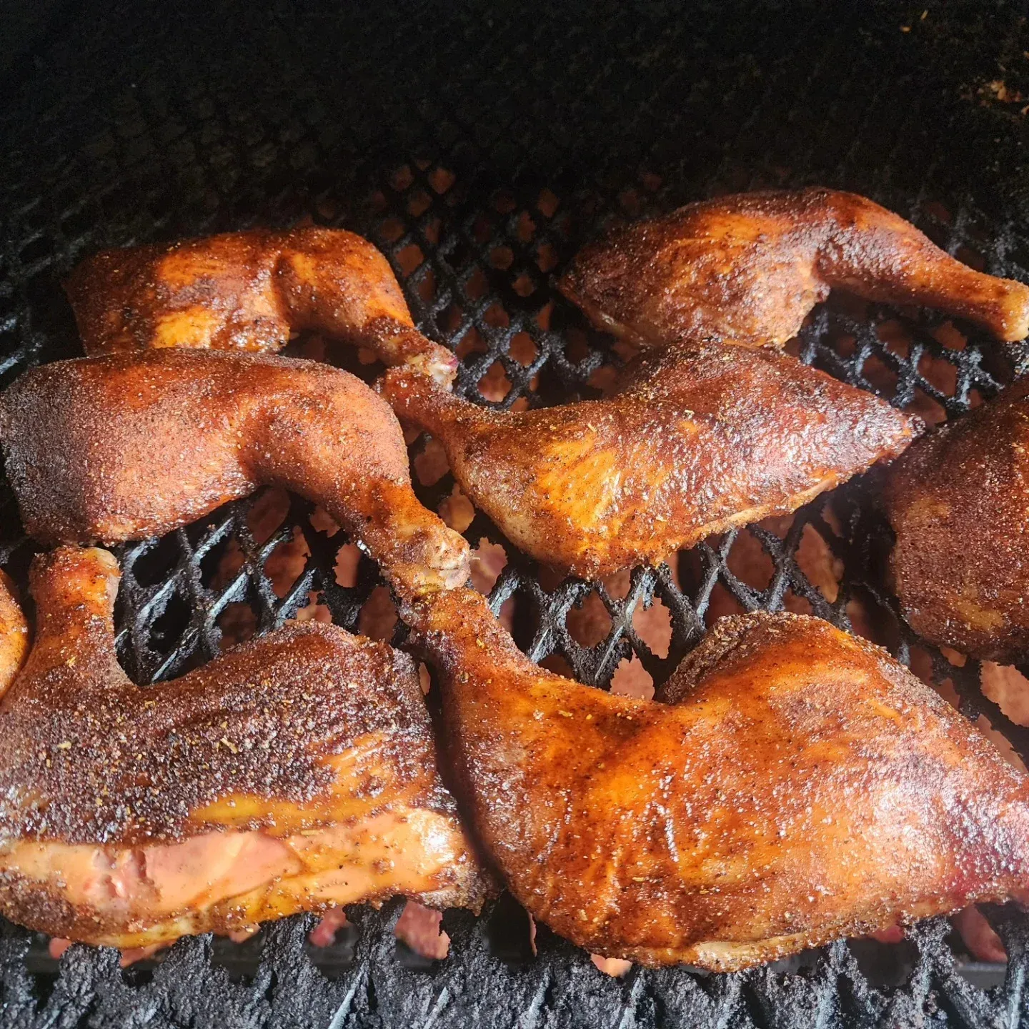 Smoking Chicken Legs And Thighs — Roger That Bbq © 2024 Rogerthat.com © 2025
